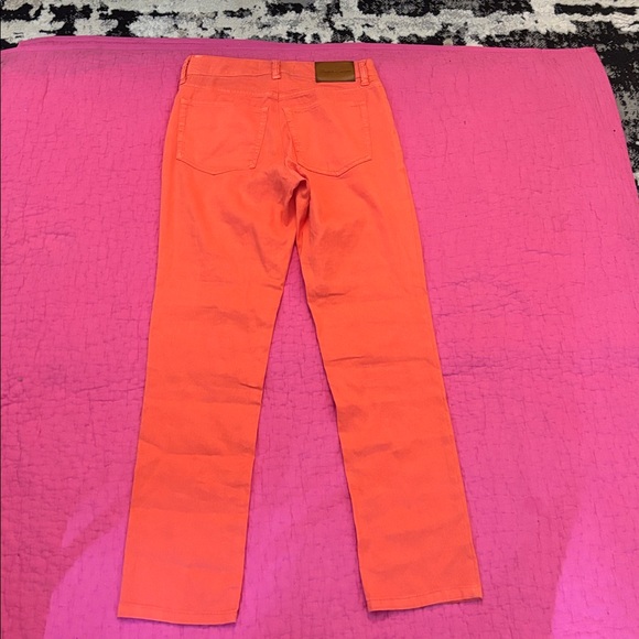 Ralph Lauren purple label Bright Orange Straight Leg Jeans, Size28 - Picture 7 of 9